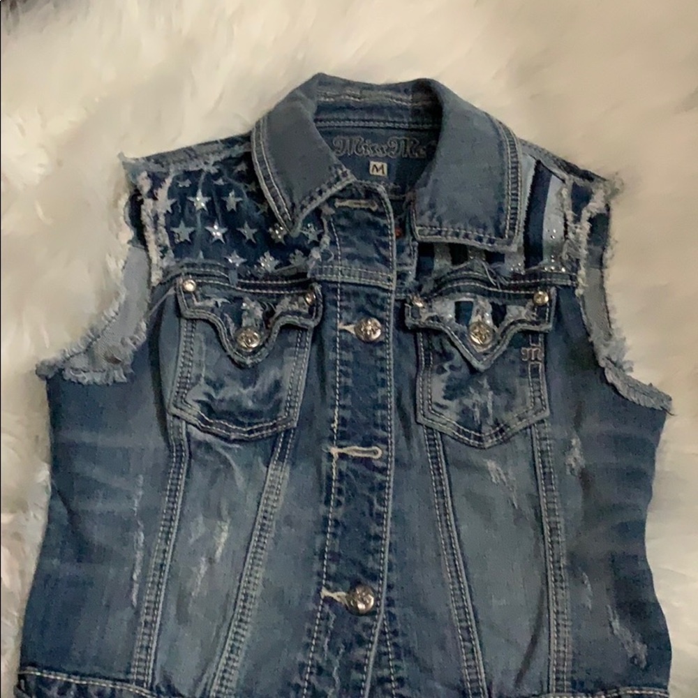 Denim vest
